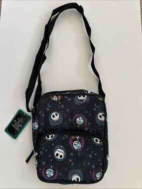 Nightmare Before Christmas Jack Skellington and Sally Crossbody Bag Purse
